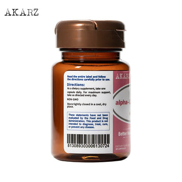 AKARZ Alpha-Lipoic Acid - A Potent Antioxidant for Immune Health - 400mg - Skin & Face Care